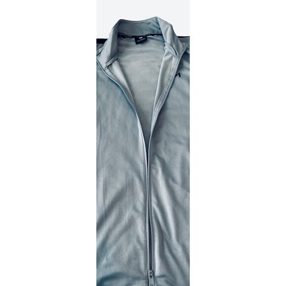 ALIVE LONG SLEEVE FRONT FULL ZIP JACKET, MENS, XL, LIGHT BLUE WITH BLACK TRIM - Picture 6 of 12